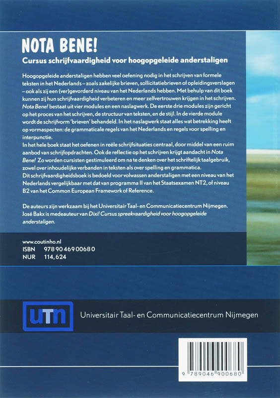 Nota bene! cursus schrijfvaardigheid voor hoogopgeleide