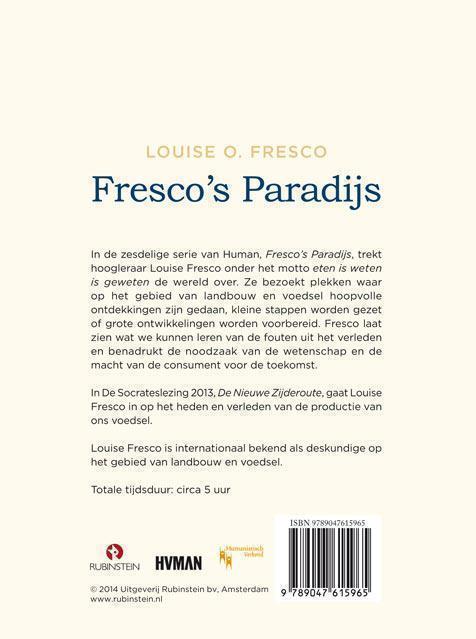 Fresco 's paradijs de nieuwe zijderoute; de socrateslezing 2013