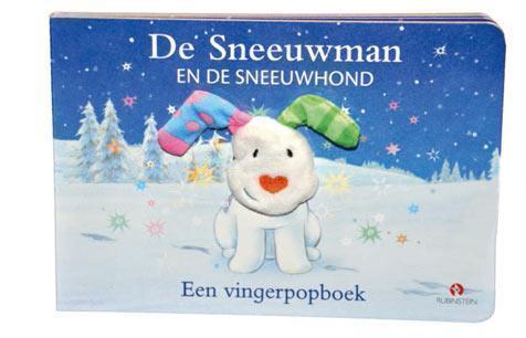 De sneeuwman en de sneeuwhond een vingerpopboek