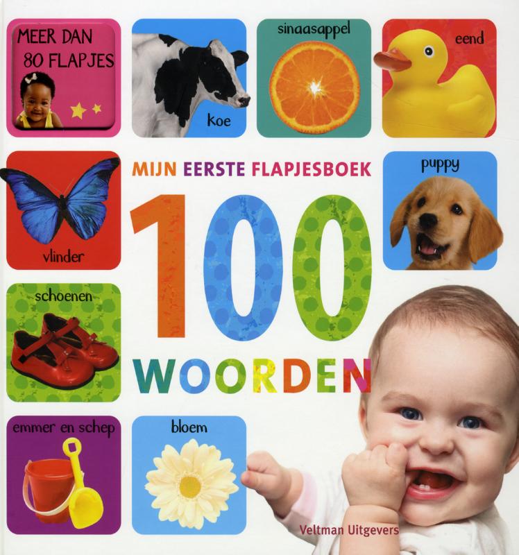 Mijn eerste flapjesboek 100 woorden 