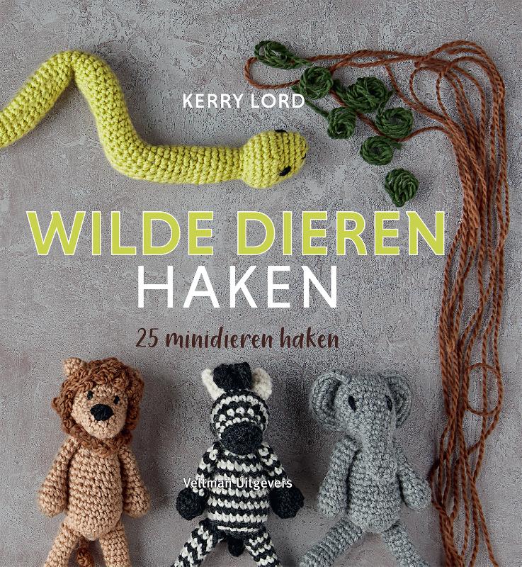 Wilde dieren haken 25 minidieren haken