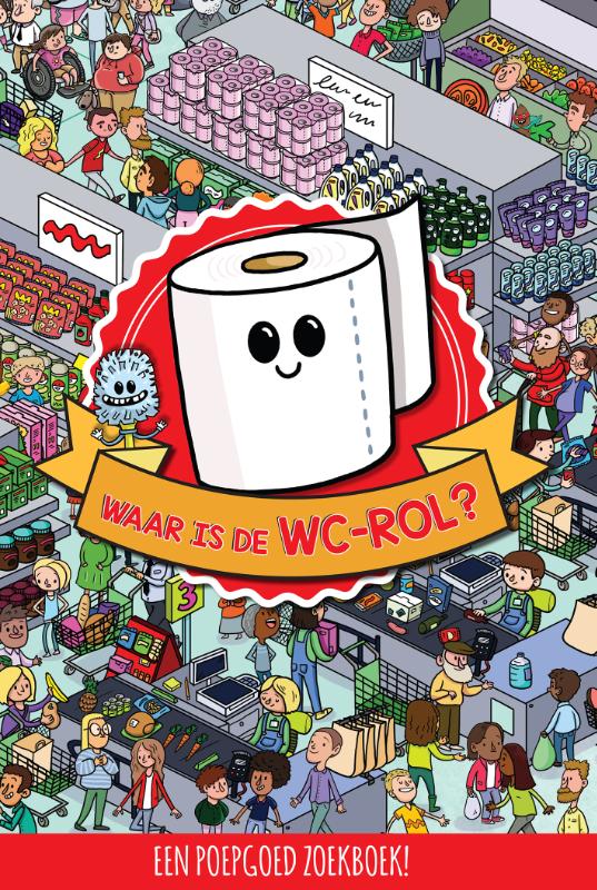 Waar is de WC-rol? Een poepgoed zoekboek!