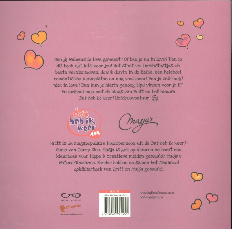 Superromantisch liefdesboek va Britt en Masja 