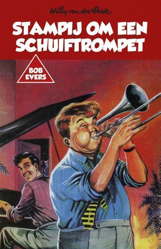 Stampij om een schuiftrompet 