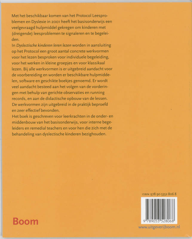 Dyslectische kinderen leren lezen individuele, groepsgewijze en klassikale