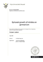 Epitaxial Growth of Nitrides on Germanium