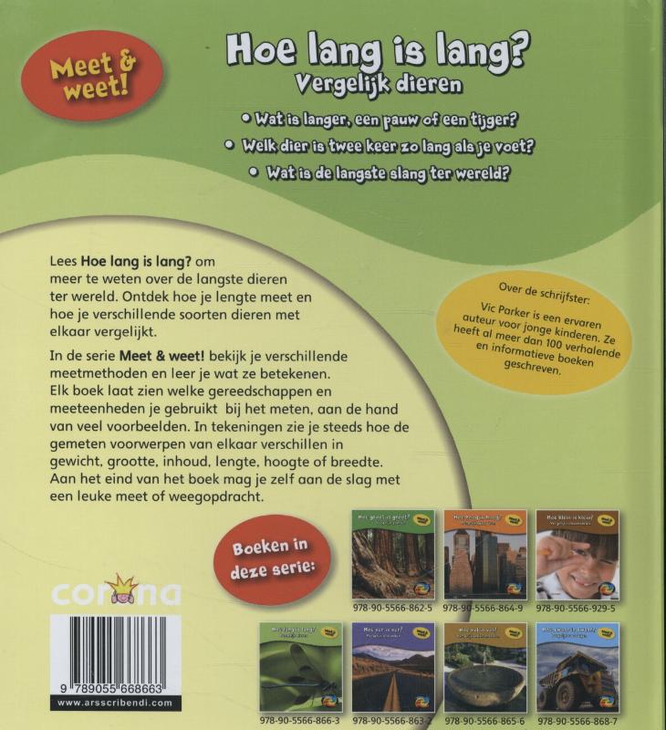 Hoe lang is lang? vergelijke dieren