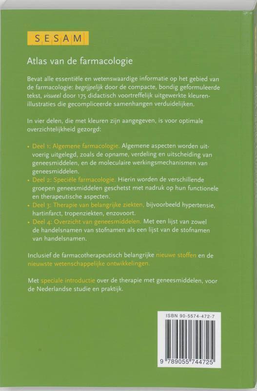 Sesam Atlas van de farmacologie (printing on demand)