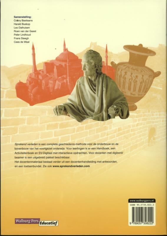 Sprekend verleden Vwo 4/5/6 bb  Handboek