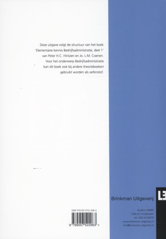 Bedrijfsadministratie 