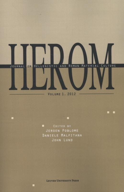 Journal on Hellenistic and Roman Material Culture 