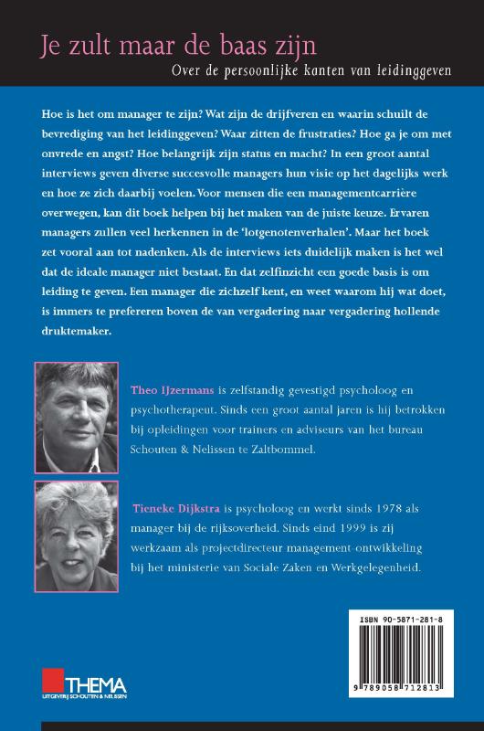 Je zult maar de baas zijn over de persoonlijke kanten van leidinggeven