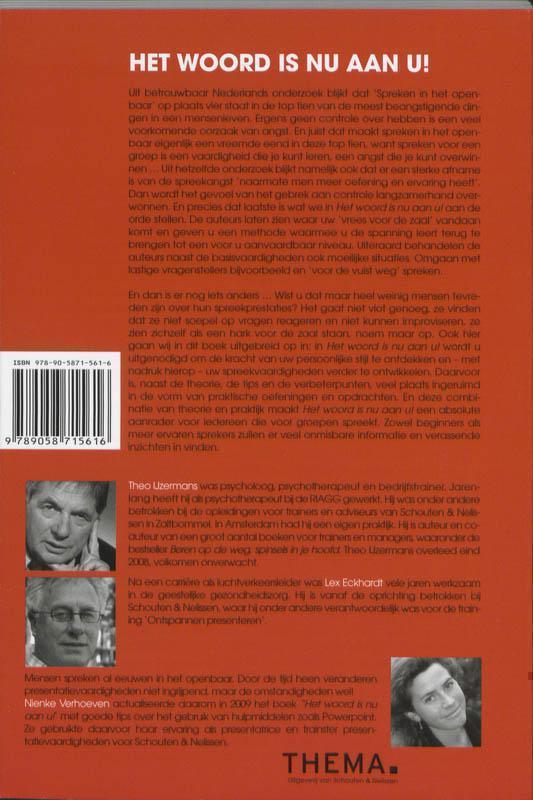Het woord is nu aan u! spreken in het openbaar