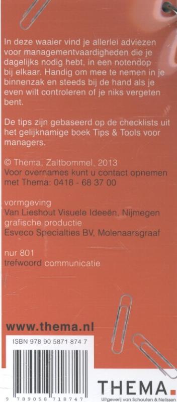 De belangrijkste tips en Tools voor managers 
