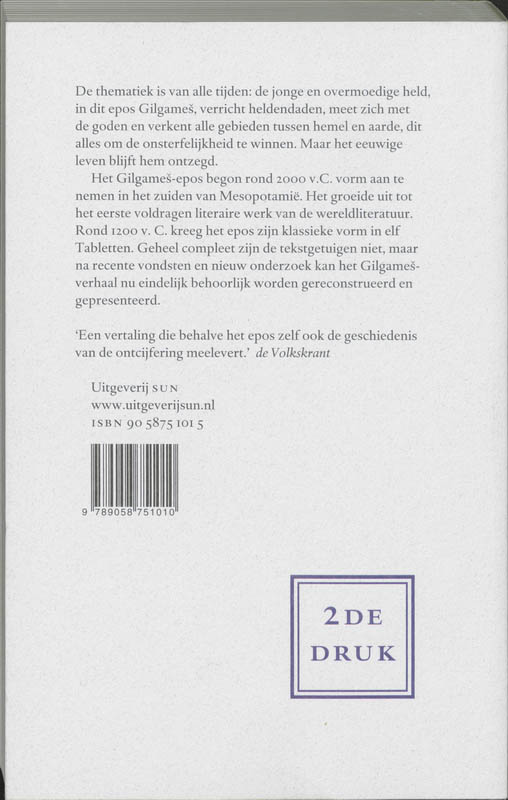 Het epos van Gilgames 