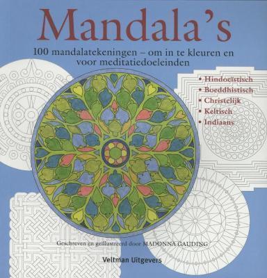 Mandala 's 100 mandalatekeningen om in te kleuren en voor