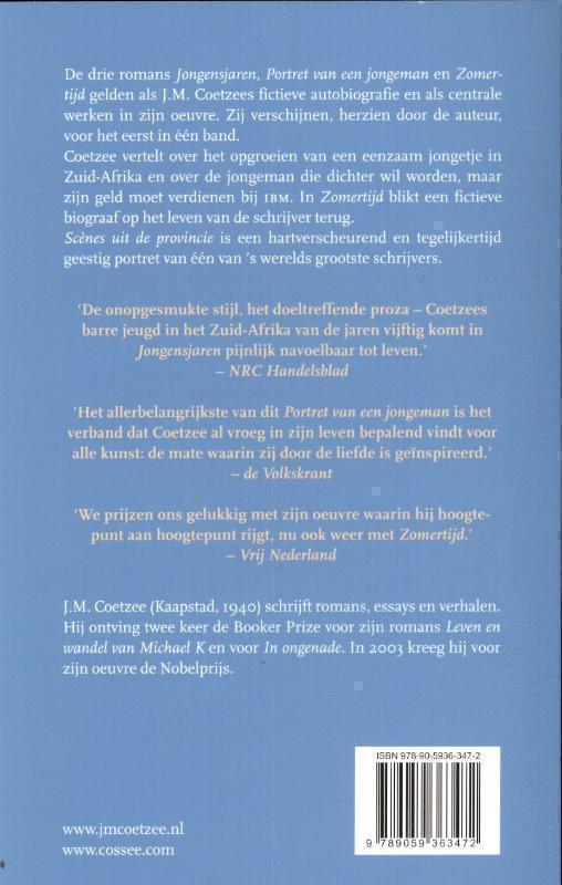 Scenes uit de provincie jongensjaren; portret van een jongeman; zomertijd