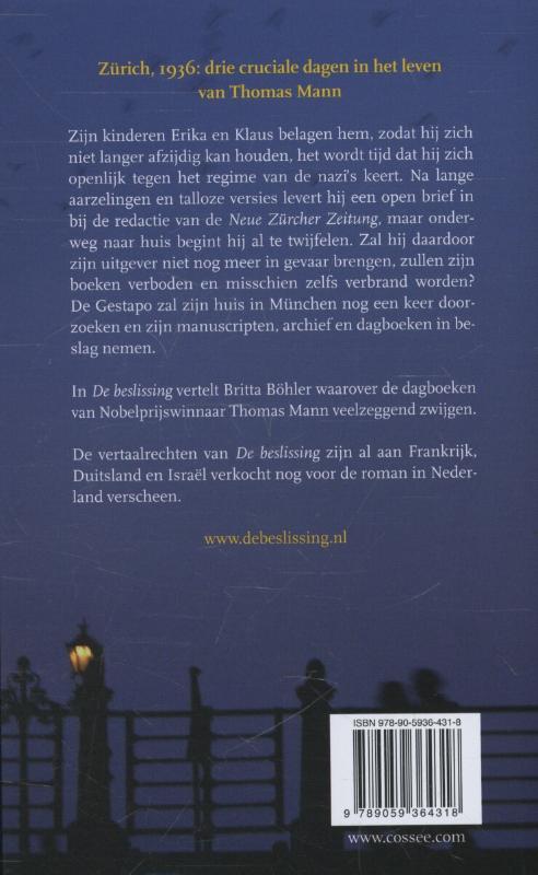 De beslissing roman