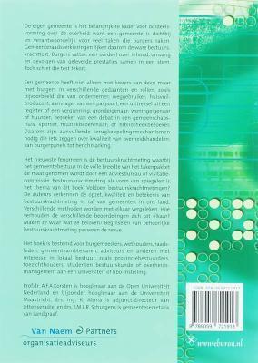 Bestuurskracht van gemeenten meten, vergelijken en beoordelen