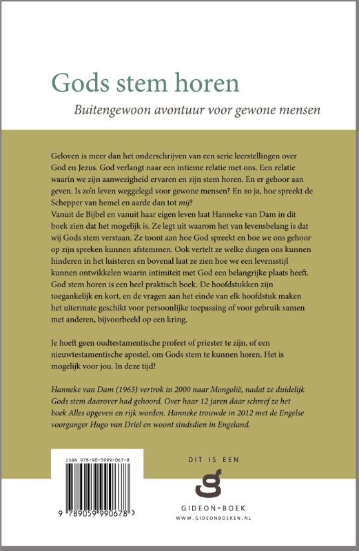 Gods stem horen buitengewoon avontuur voor gewone mensen