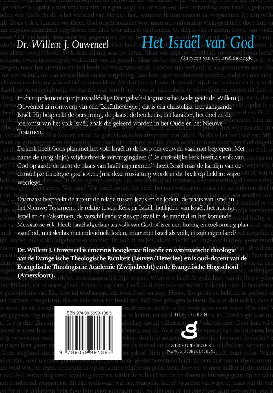 Het Israël van God ontwerp van een Israëltheologie