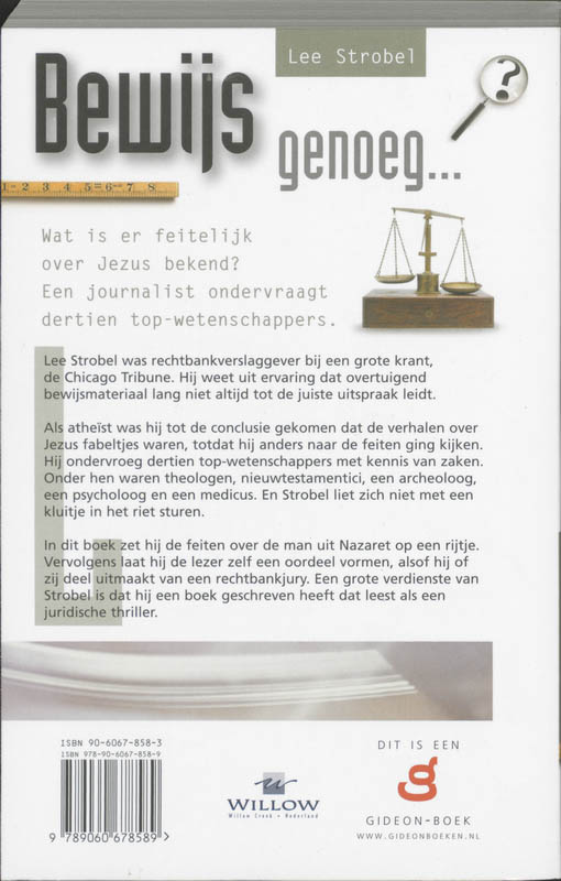 Bewijs genoeg... 