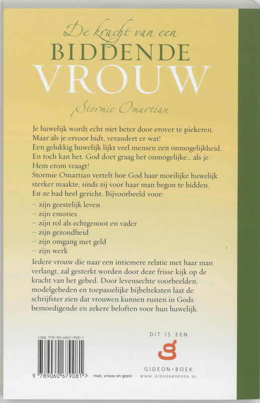 De kracht van een biddende vrouw 