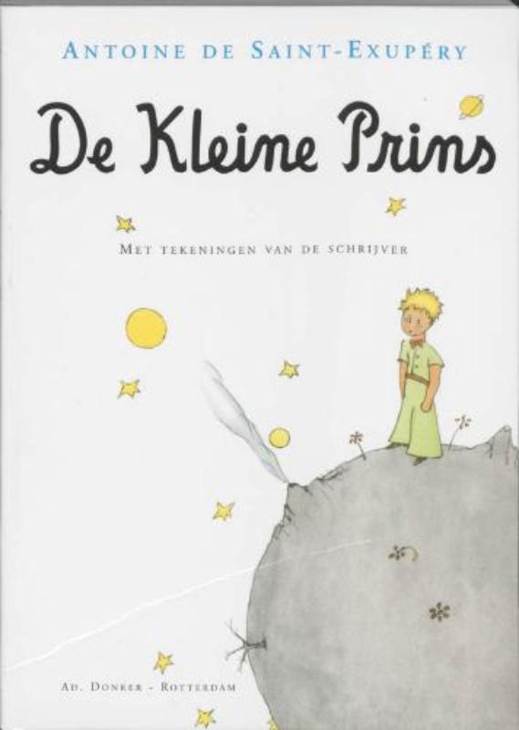 De kleine prins met tekeningen van de schrijver