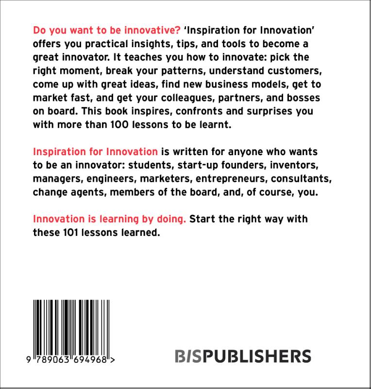 Inspiration for Innovation 101 Lessons for Innovators