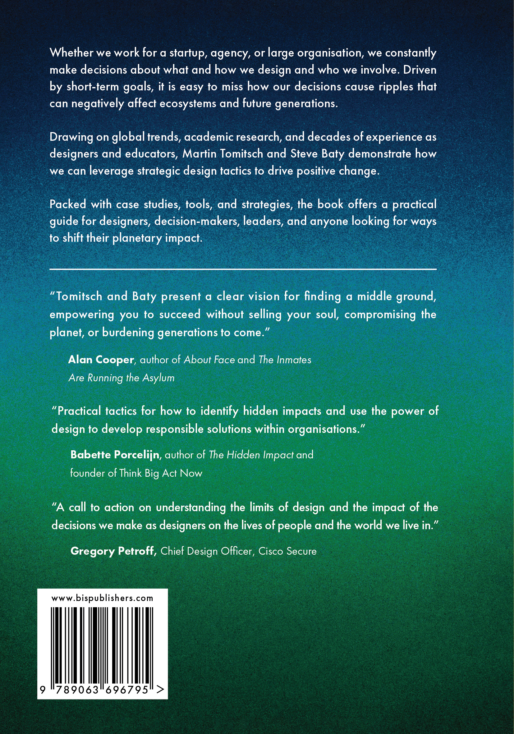 Designing Tomorrow Strategic Design Tactics to Change Your Practice, Organisation and Planetary Impact