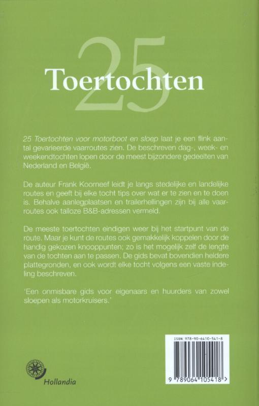 25 toertochten voor motorboot en sloep 