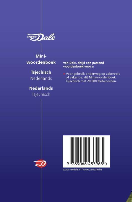 Van Dale Miniwoordenboek Tsjechisch 