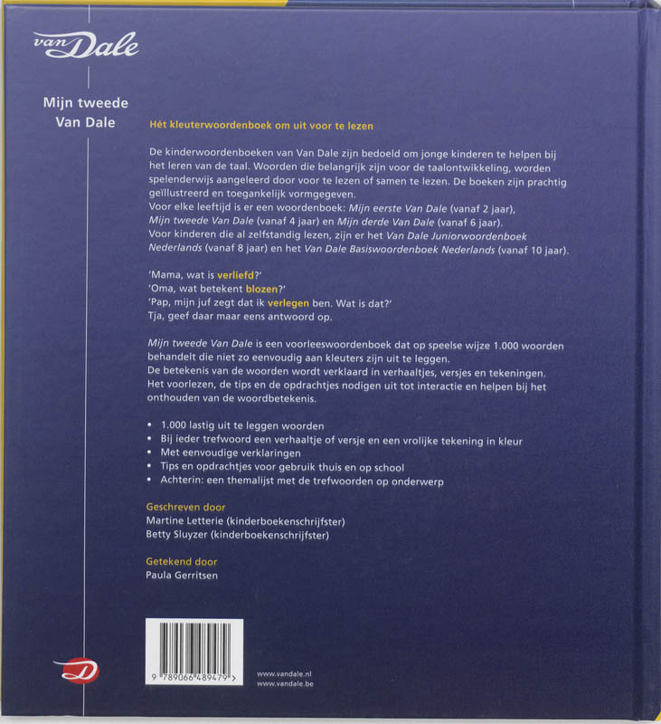Mijn tweede Van Dale voorleeswoordenboek