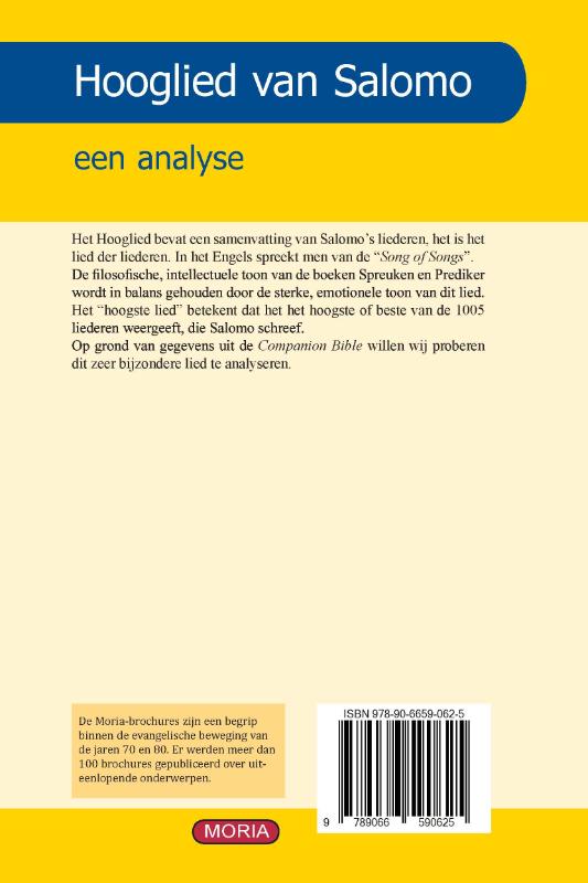 Hooglied van Salomo een analyse