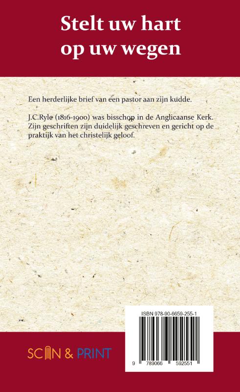 Stelt uw hart op uw wegen een herderlijke brief