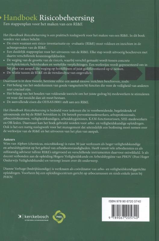 Handboek risicobeheersing &E