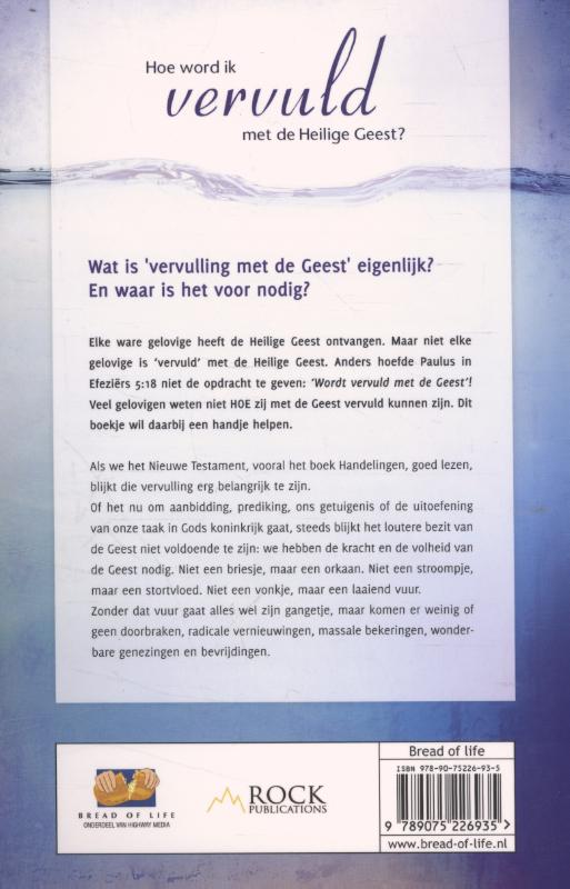 Hoe word ik vervuld met de Heilige Geest? 