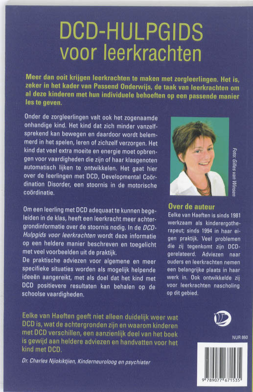 DCD-Hulpgids voor leerkrachten achtergrond en adviezen bij de motorische