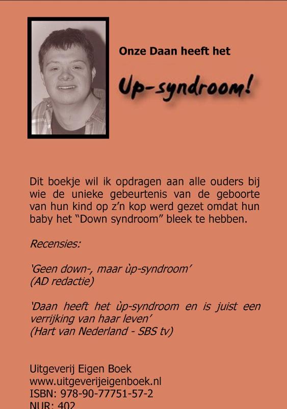 Onze Daan heeft het Up-Syndroom 