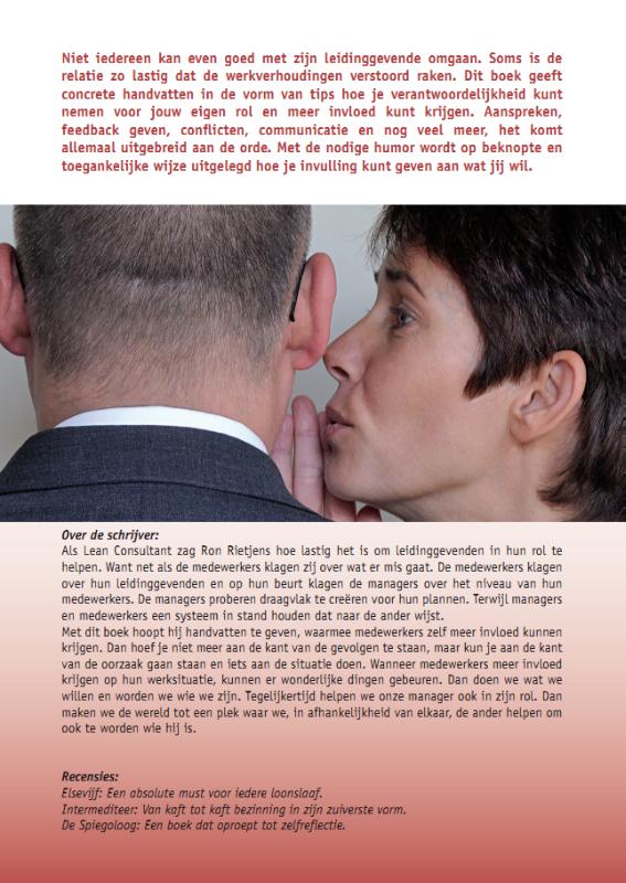 De Managementfluisteraar hoe overleef ik mijn manager?