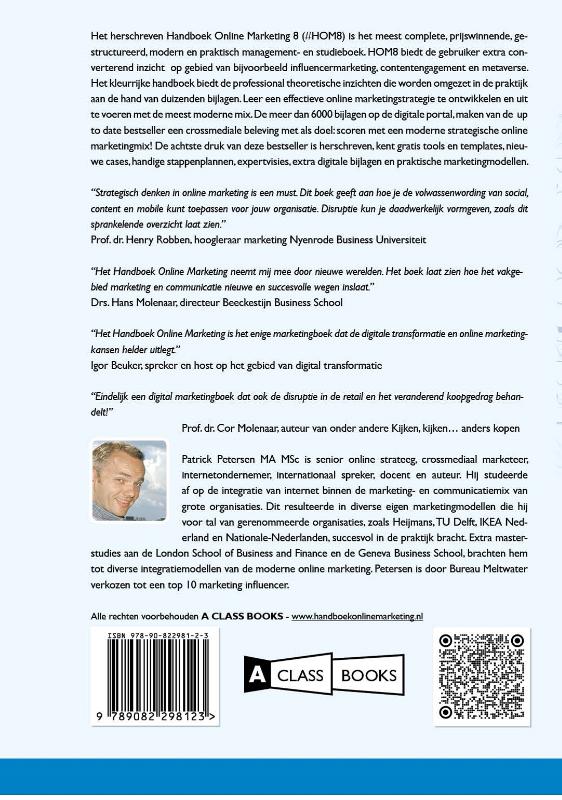 Handboek Online Marketing 8 compleet met tools, templates, oefenomgeving, expertcases en meer Converterende online en digital marketing strategie in praktijk gebracht