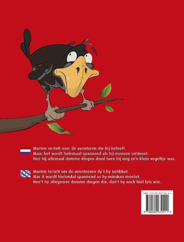 Marten de eigenwijze merel Nederlands-Fries