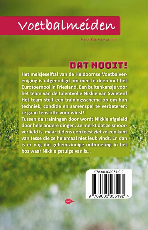 Dat nooit! 
