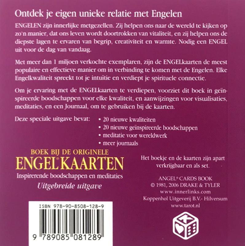 Engelkaarten, boek bij de originele inspirerende boodschappen en meditaties