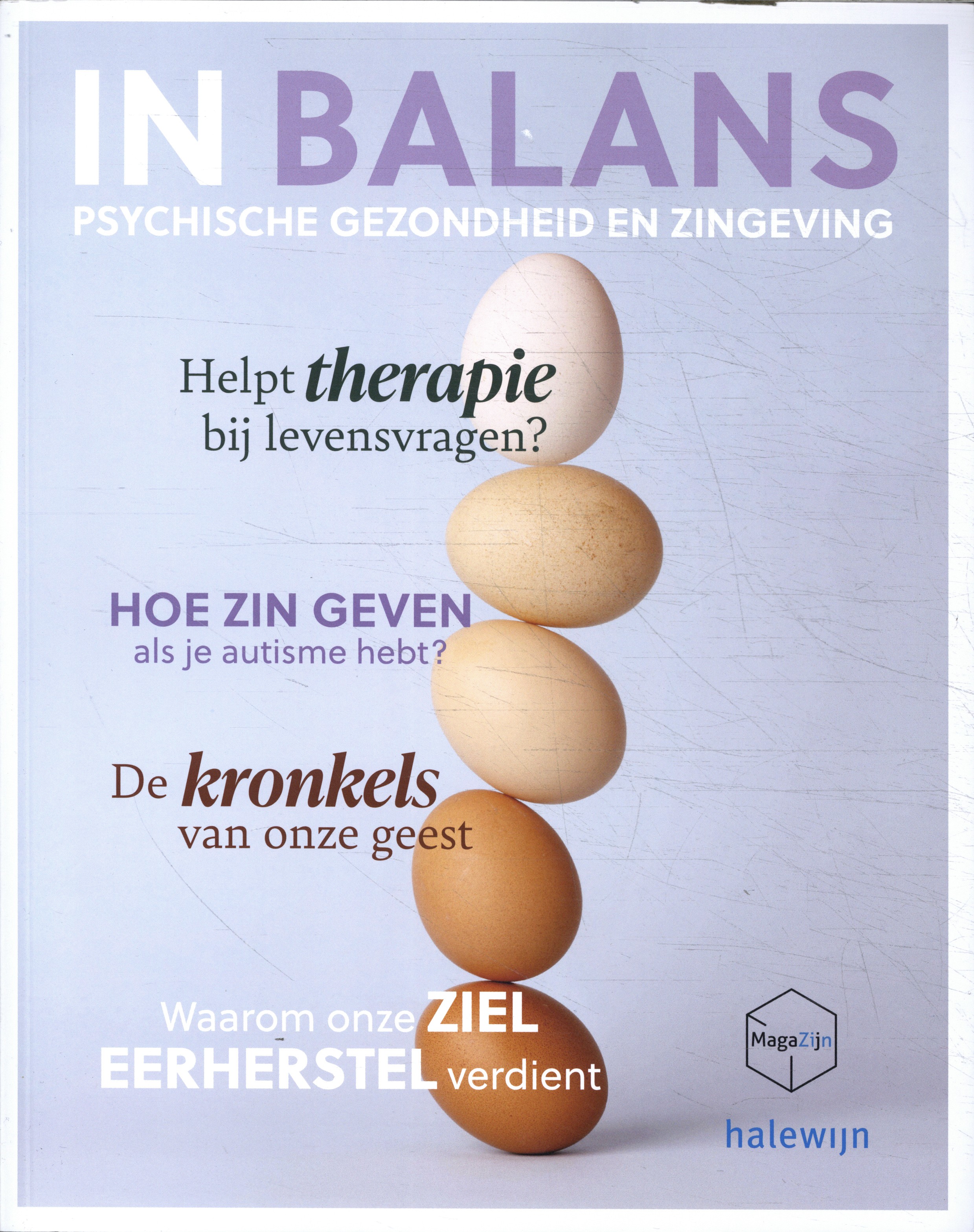 In balans. Psychische gezondheid en zingeving 