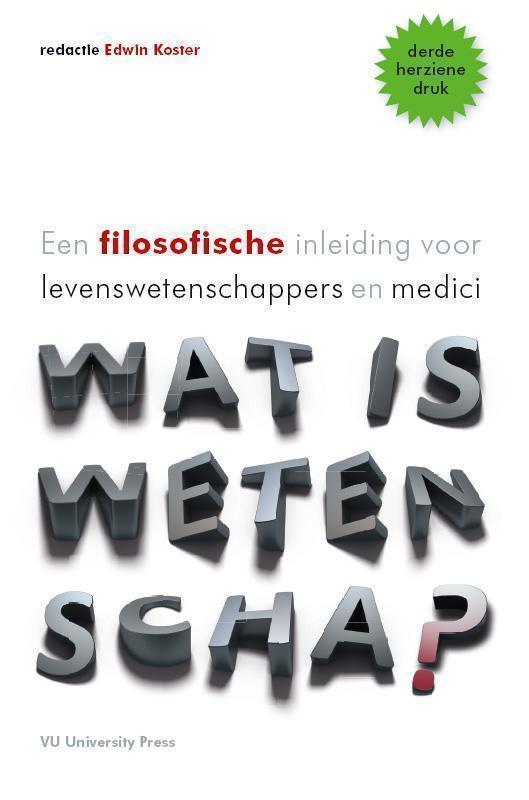 Wat is wetenschap? een filosofische inleiding voor levenswetenschappers en medici