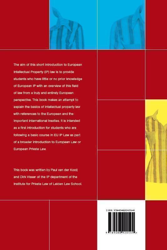EU IP Law a short introduction to European intellectual property law