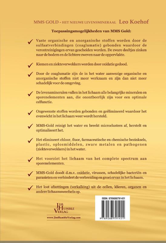 MMS Gold het nieuwe levensmineraal
