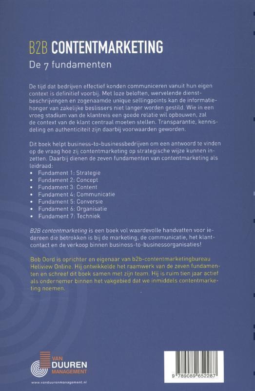 B2B contentmarketing de 7 fundamenten