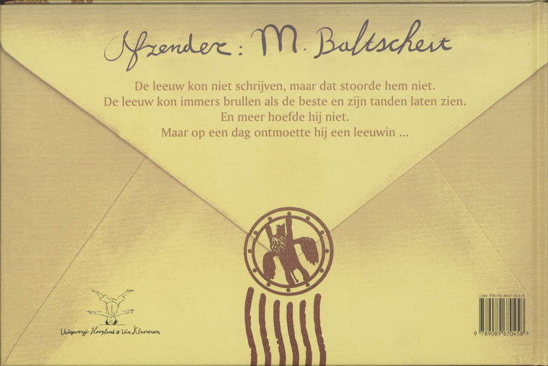 Het verhaal van de leeuw die niet kon schrijven 